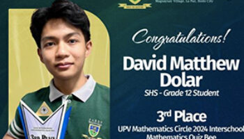 3rd Place UPV Math Circle Competition 2024