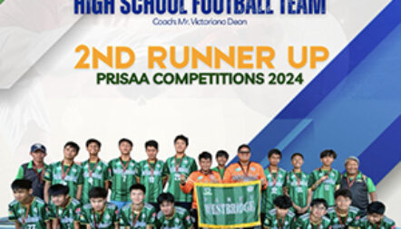 3rd Place winner – High School Football PRISAA 2024