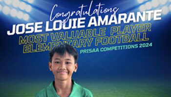 Amarante – MVP ILOILO Prisaa Elementary Football 2024