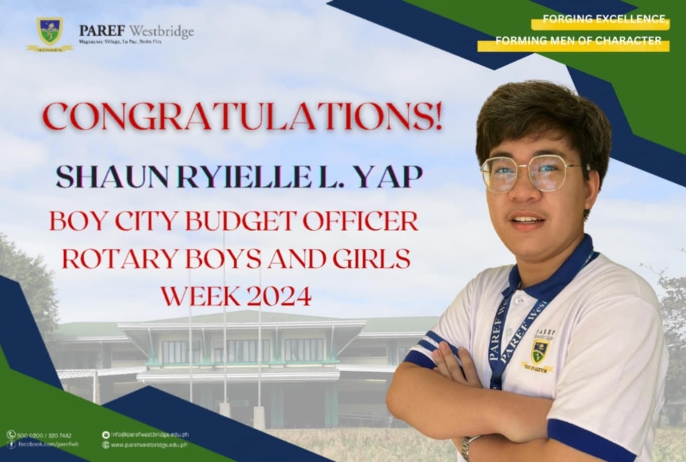 Boy City Budget Officer – Shaun Yap